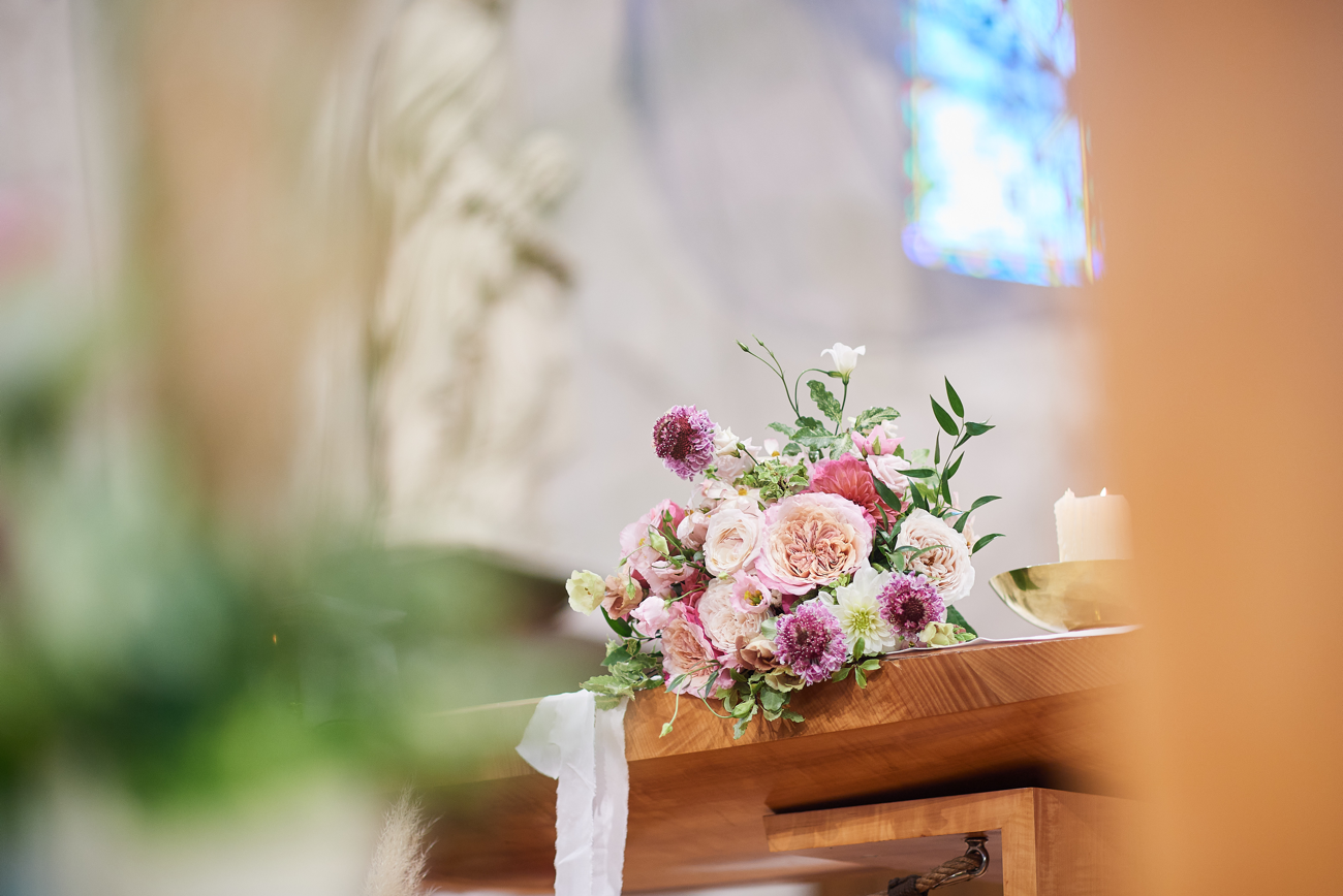 decoration fleurs eglise mariage petite fleur